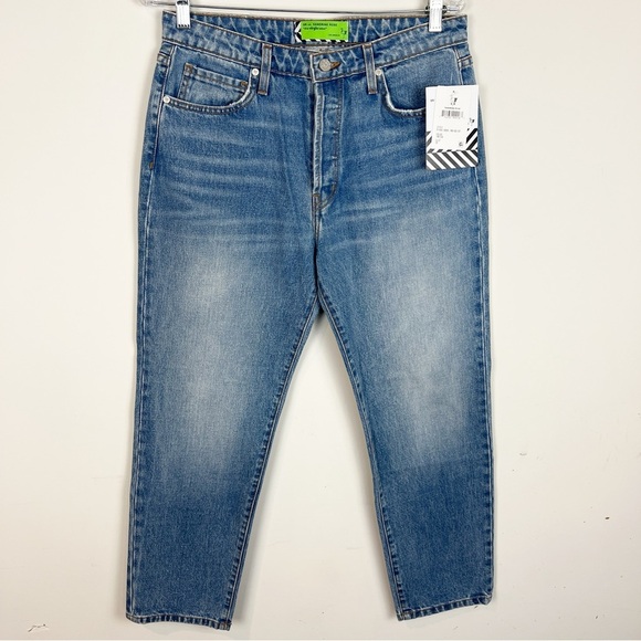 NEW Sandrine Rose x Free People size 30 Straight Fit High Rise Jeans - Picture 4 of 14